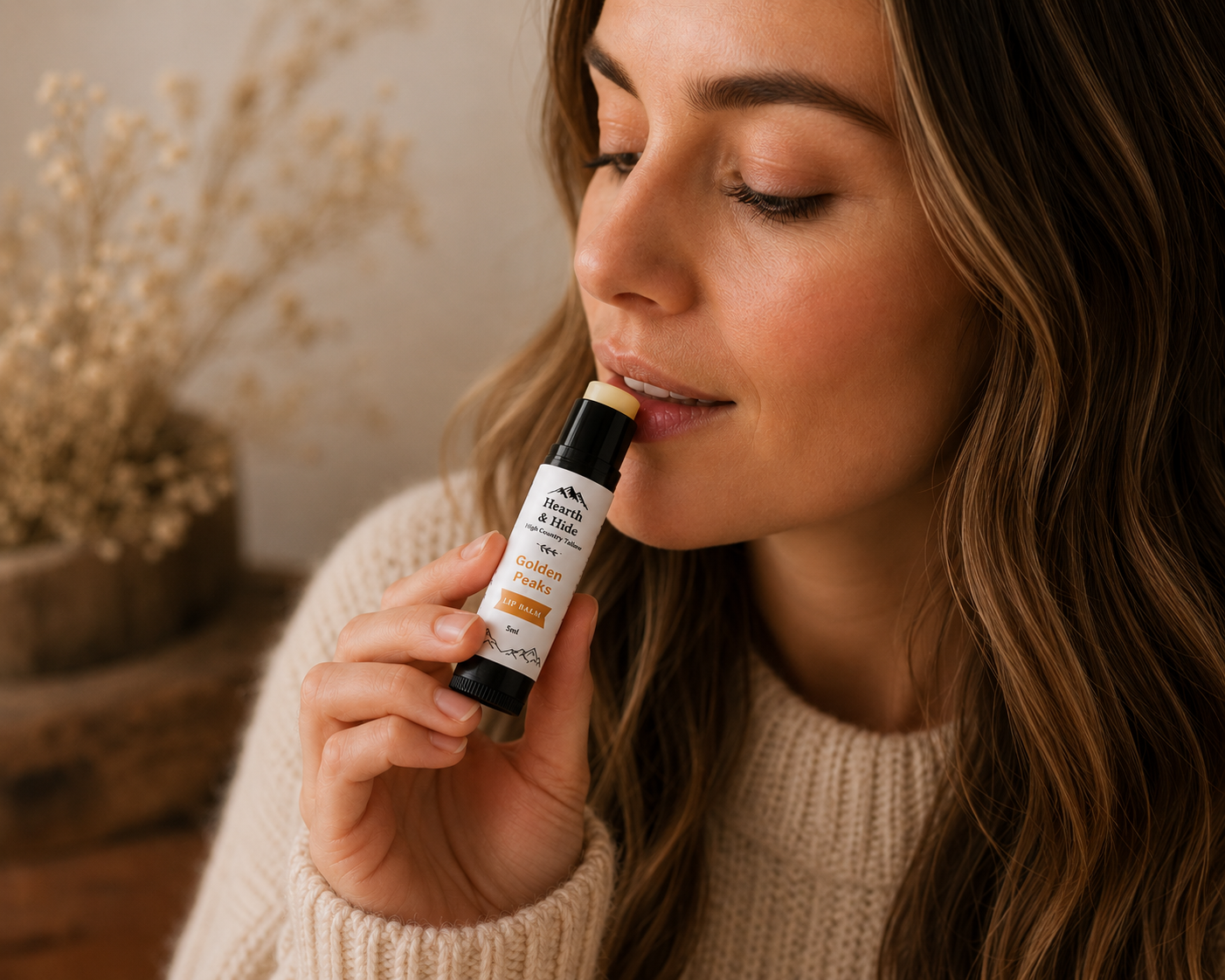 Golden Peaks Lip Balm