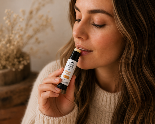 Golden Peaks Lip Balm